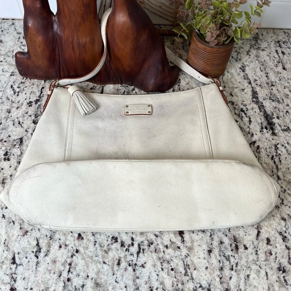Distressed Kate Spade Leather Hobo
